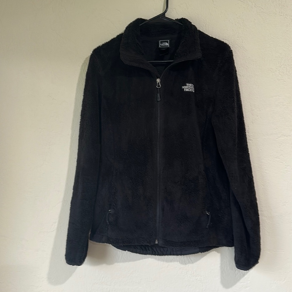 Black North Face fleece jacket